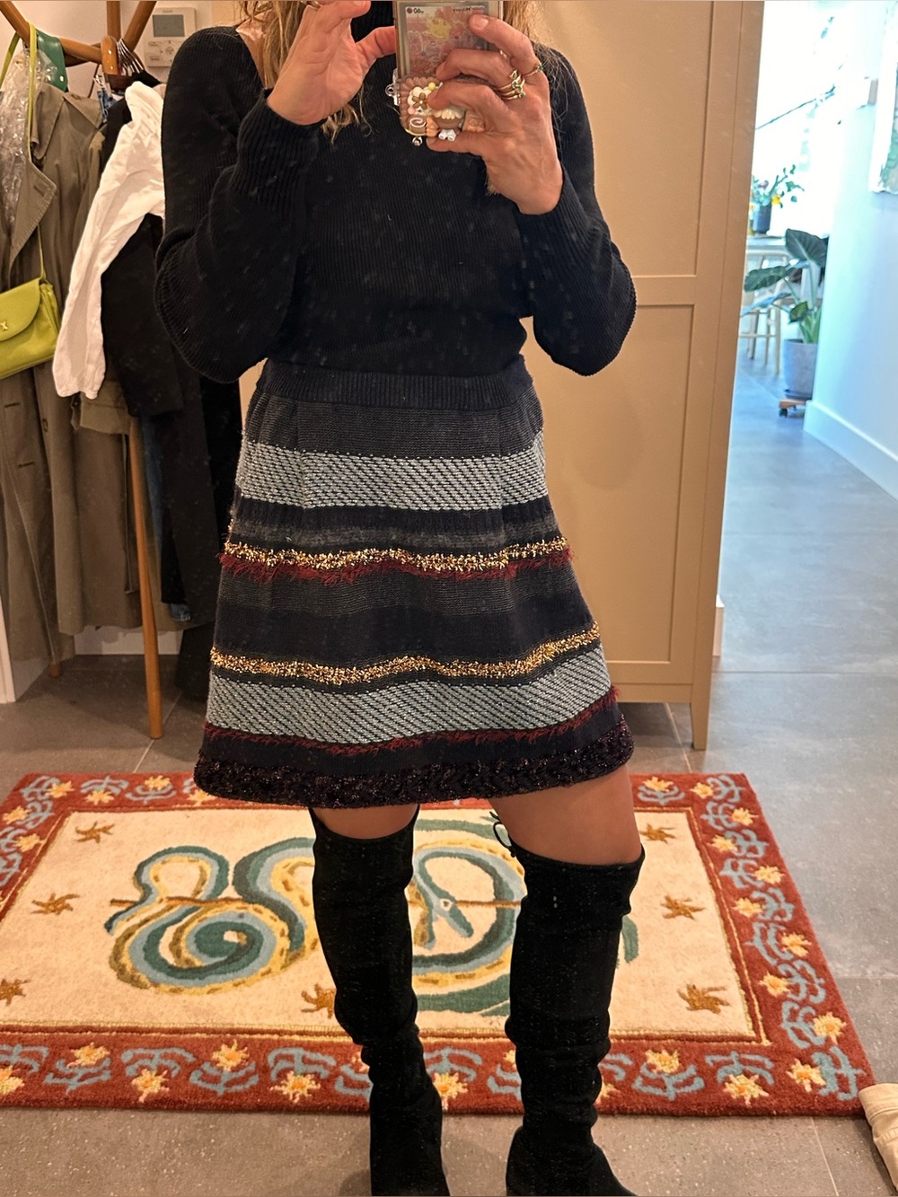 Tory Burch mini skirt